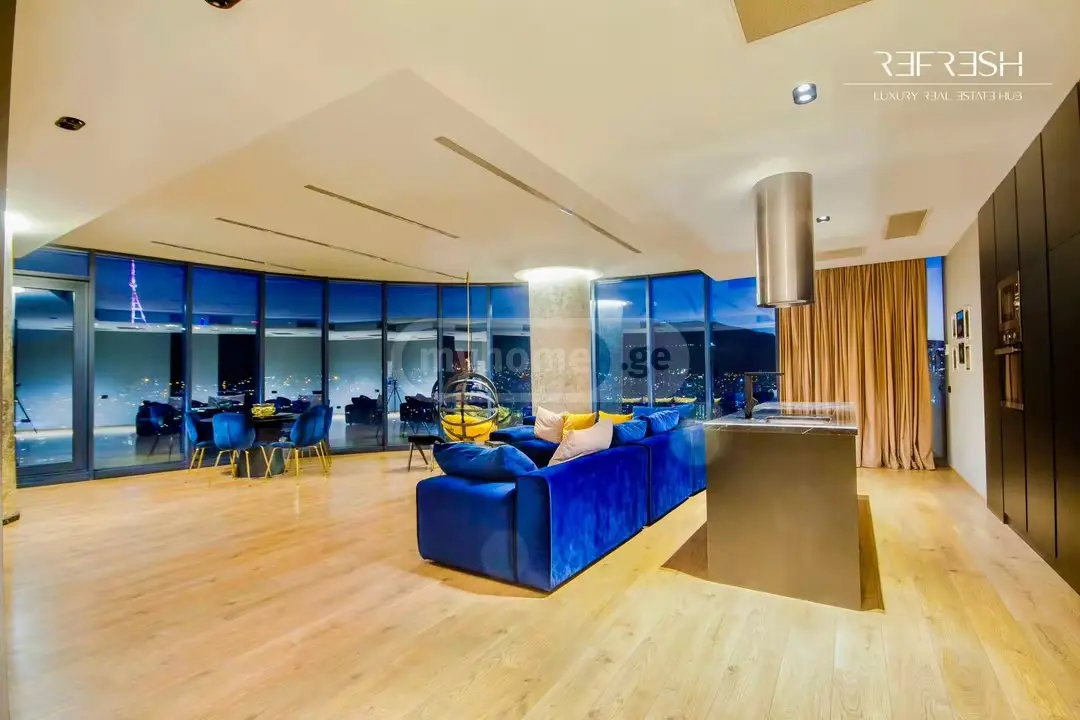 King David Residences: 2-Room Penthouse, 107.2 M² | Korter.Ge view 36