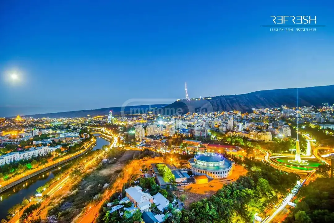 King David Residences: 2-Room Penthouse, 107.2 M² | Korter.Ge view 37