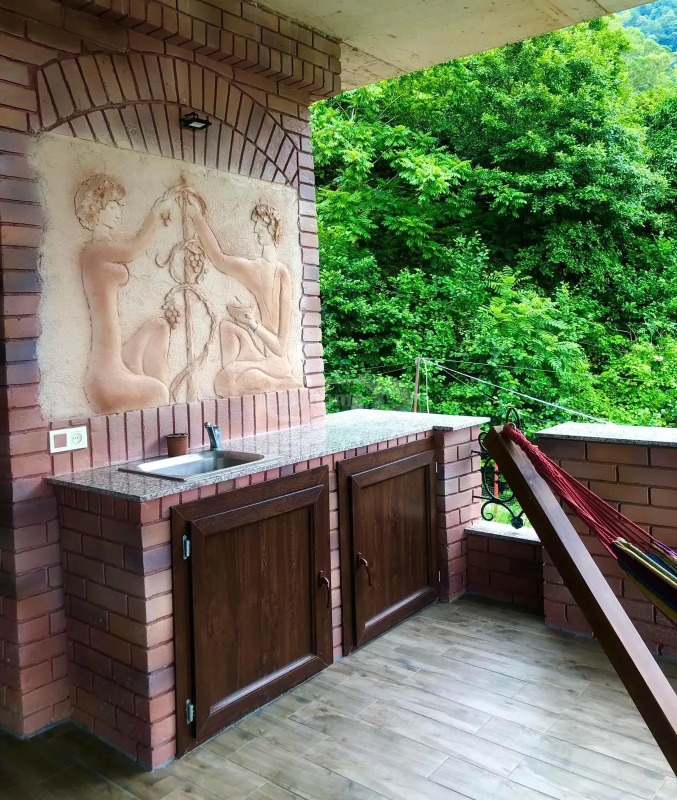 4 Room Private House Daily Rent In Kvariati, In Khelvachauri Municipality view 11