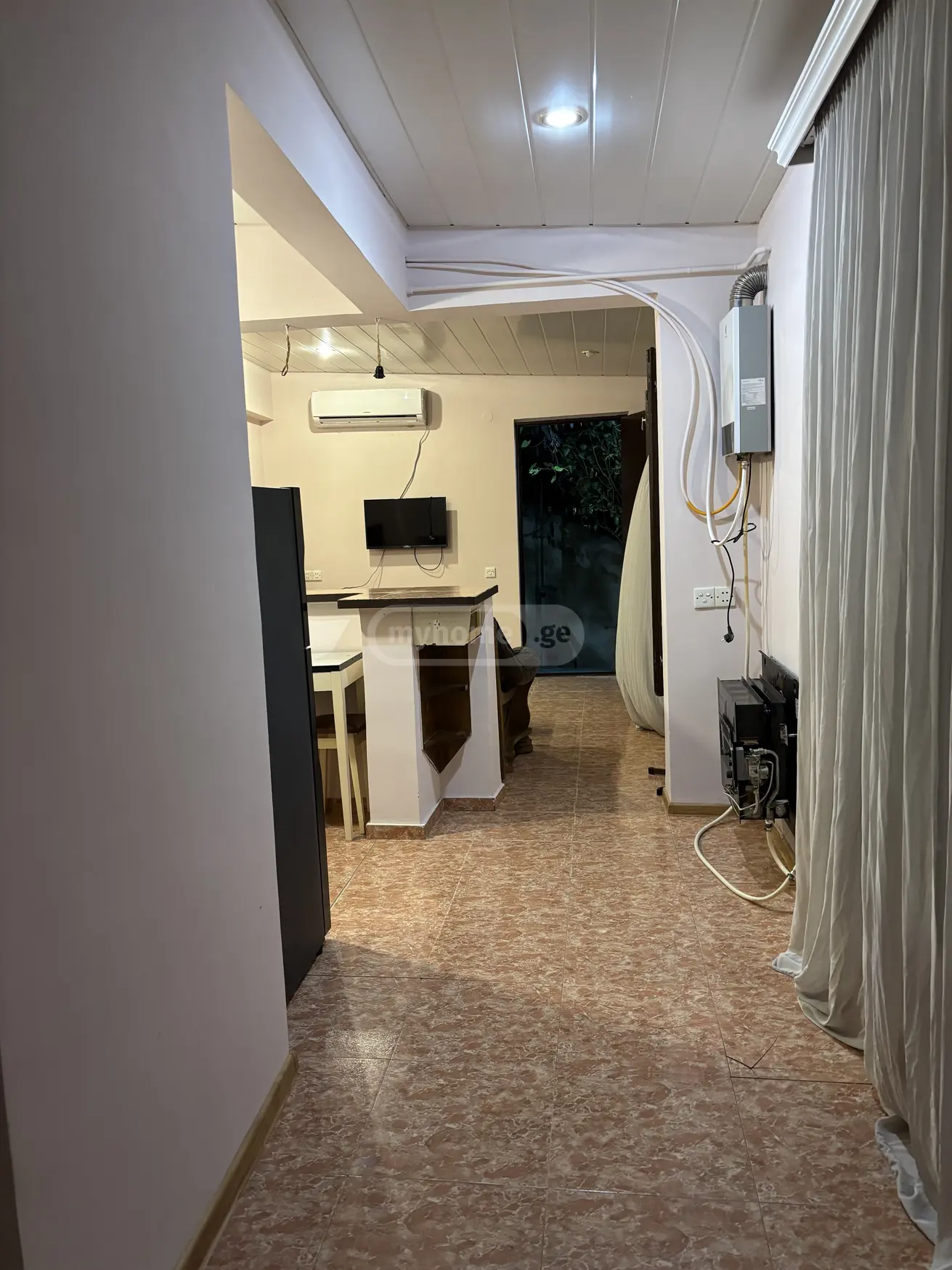 2 Room Private House For Rent In Nutsubidze Plateau view 3