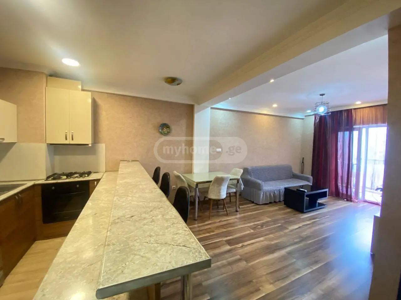2 Room Apartment Daily Rent In Varketili view 2