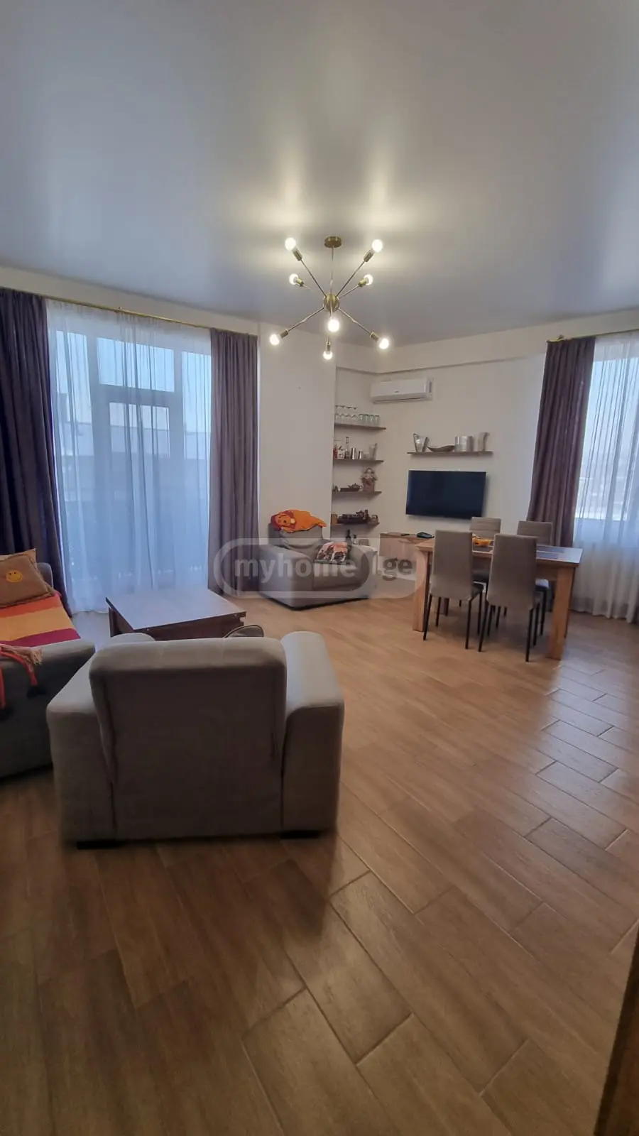 3 Room Apartment For Rent In Didube view 1