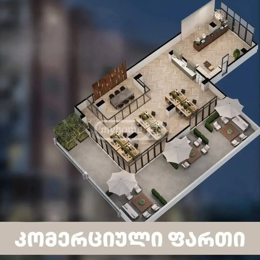 Universal Commercial Area For Sale In Isani view 1