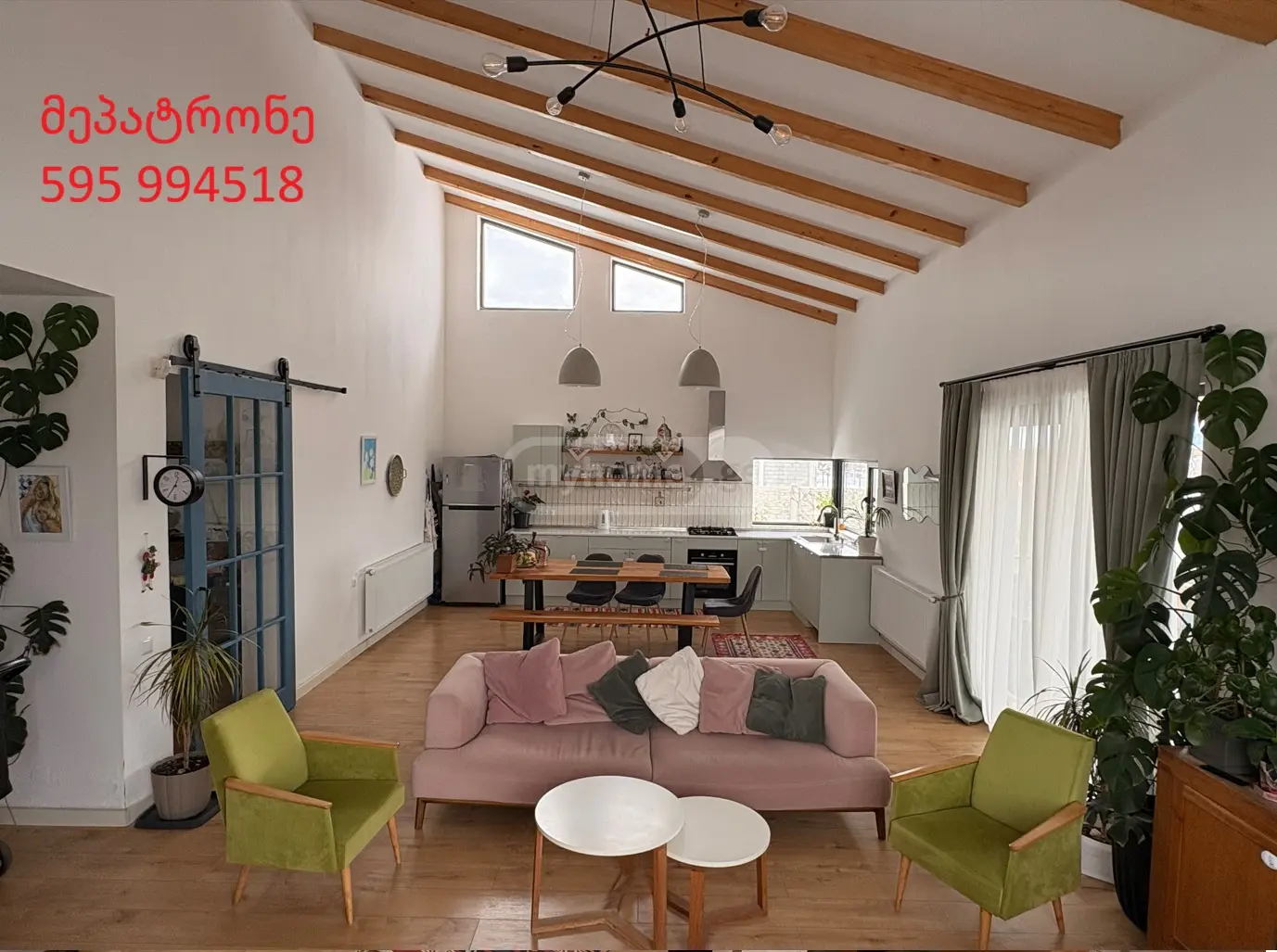 3 Room Private House For Rent In Saguramo, In Mtskheta Municipality view 3