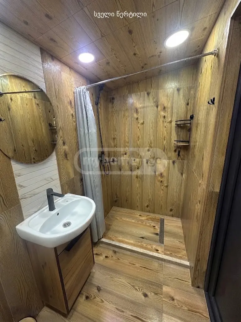 2 Room Private House Daily Rent In Bazaleti, In Dusheti Municipality view 4
