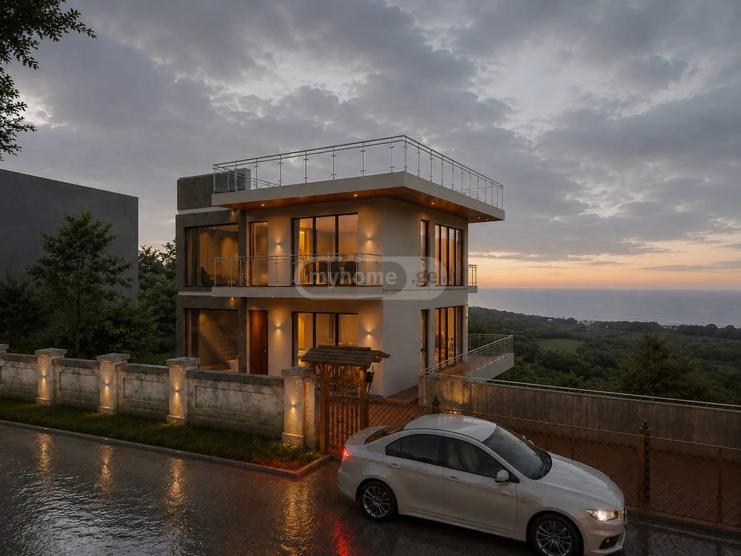 10+ Room Private House For Sale In Tsikhisdziri, In Kobuleti Municipality view 3