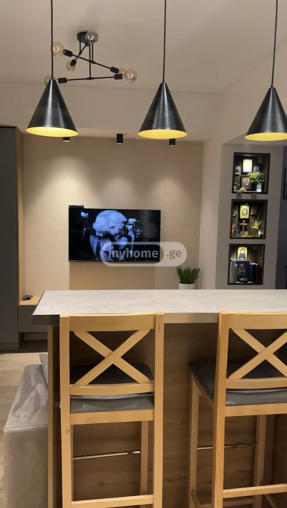 3 Room Apartment For Rent In Vake view 3