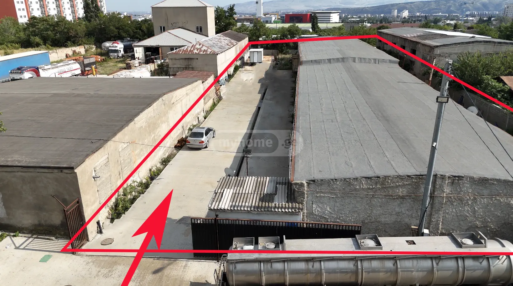 Autoservice Commercial Area For Rent In Varketili view 1