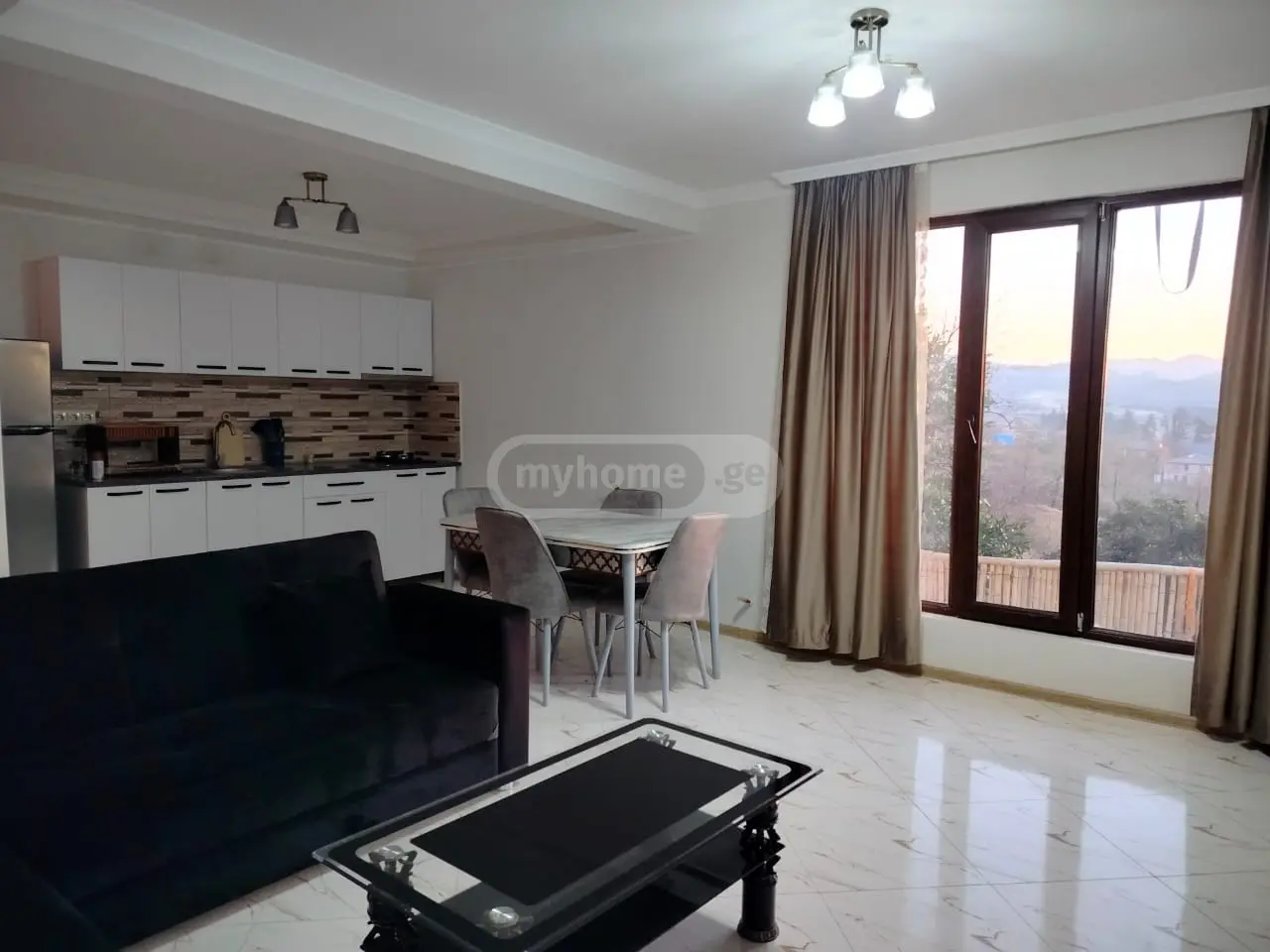 3 Room Private House For Rent In Chaqvi, In Kobuleti Municipality view 1