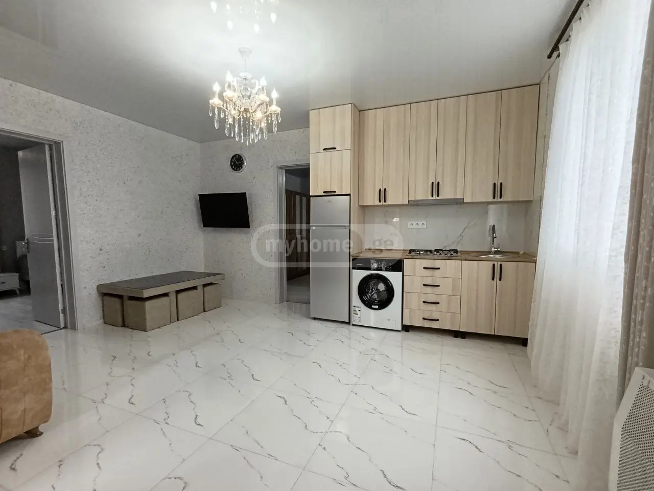 3 Room Private House For Rent In Chaqvi, In Kobuleti Municipality view 2