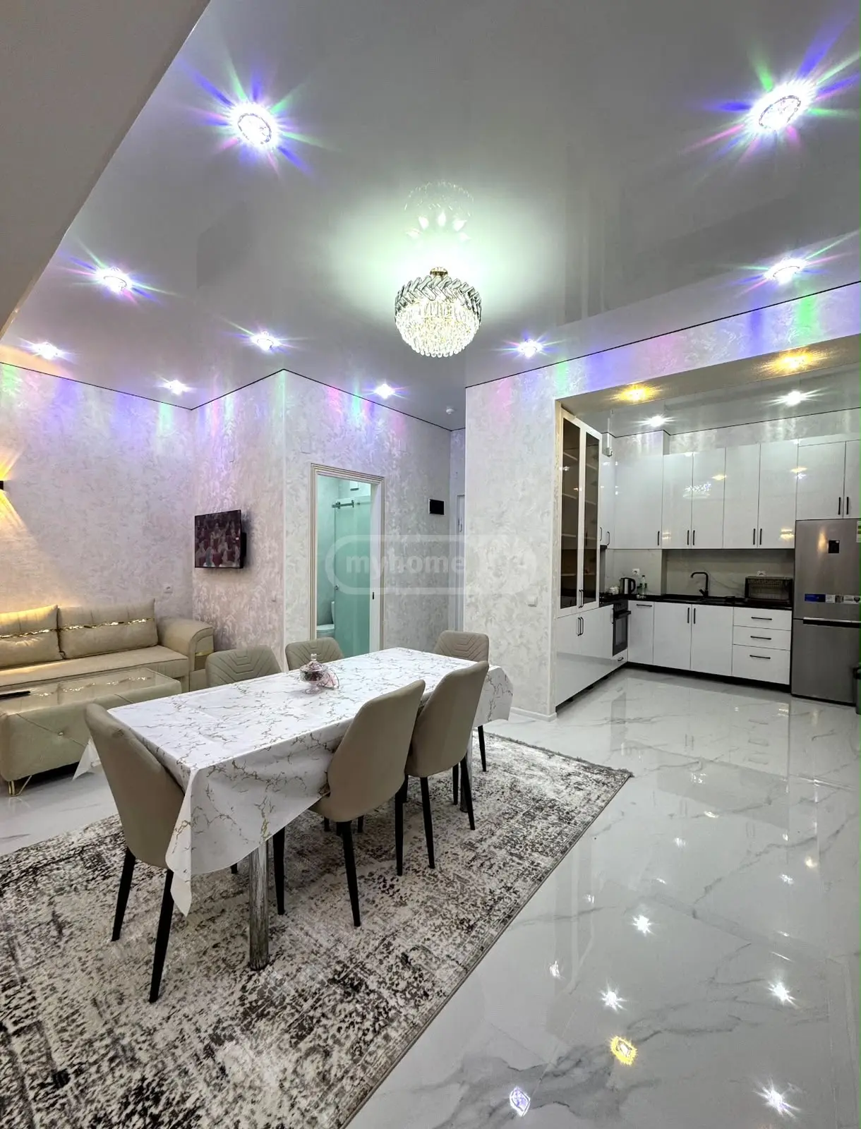 3 Room Apartment For Rent In Rustavi view 1