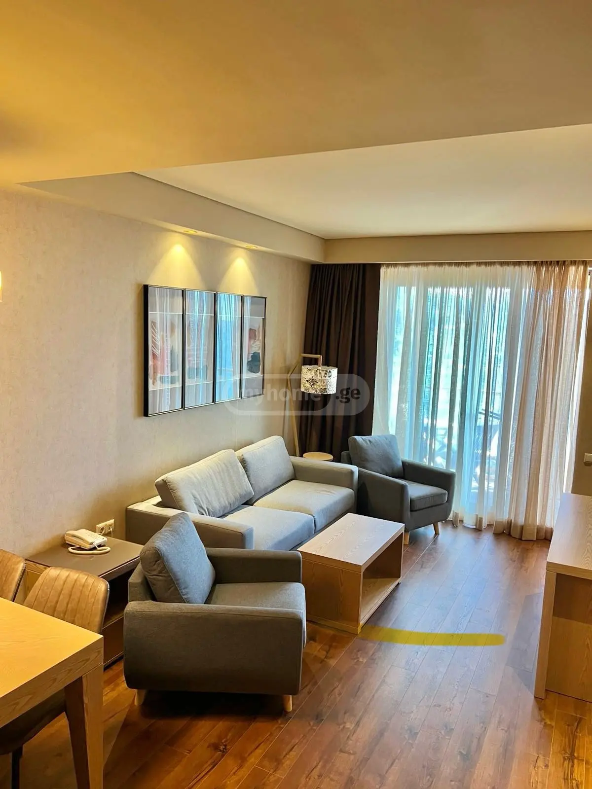 2 Room Apartment For Rent In Chaqvi, In Kobuleti Municipality view 1
