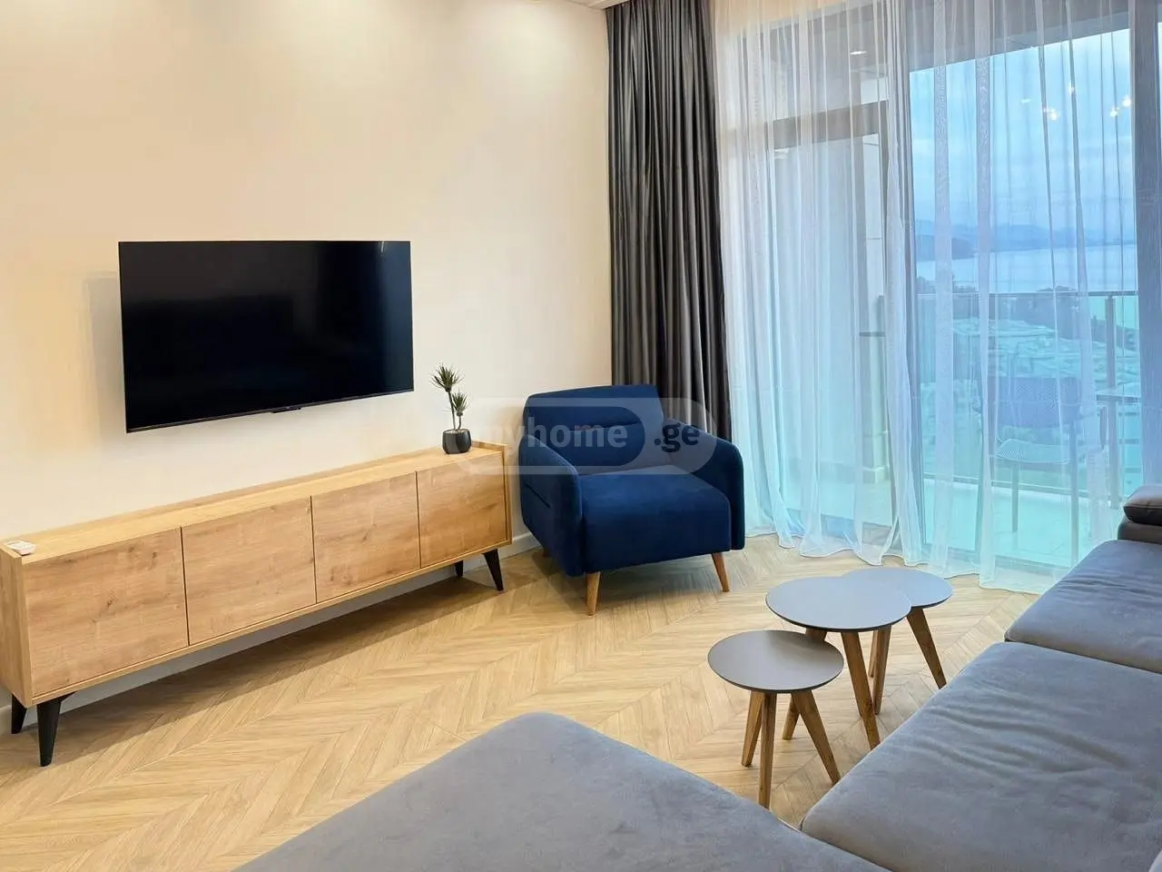 2 Room Apartment For Rent In Chaqvi, In Kobuleti Municipality view 2