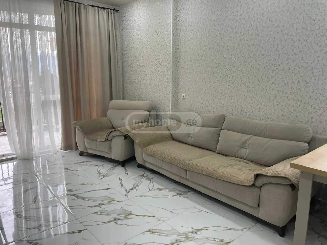 2 Room Apartment For Rent In Kvariati, In Khelvachauri Municipality view 3