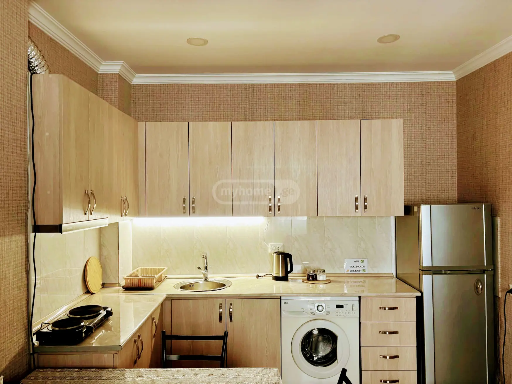 2 Room Apartment Daily Rent In Varketili view 4