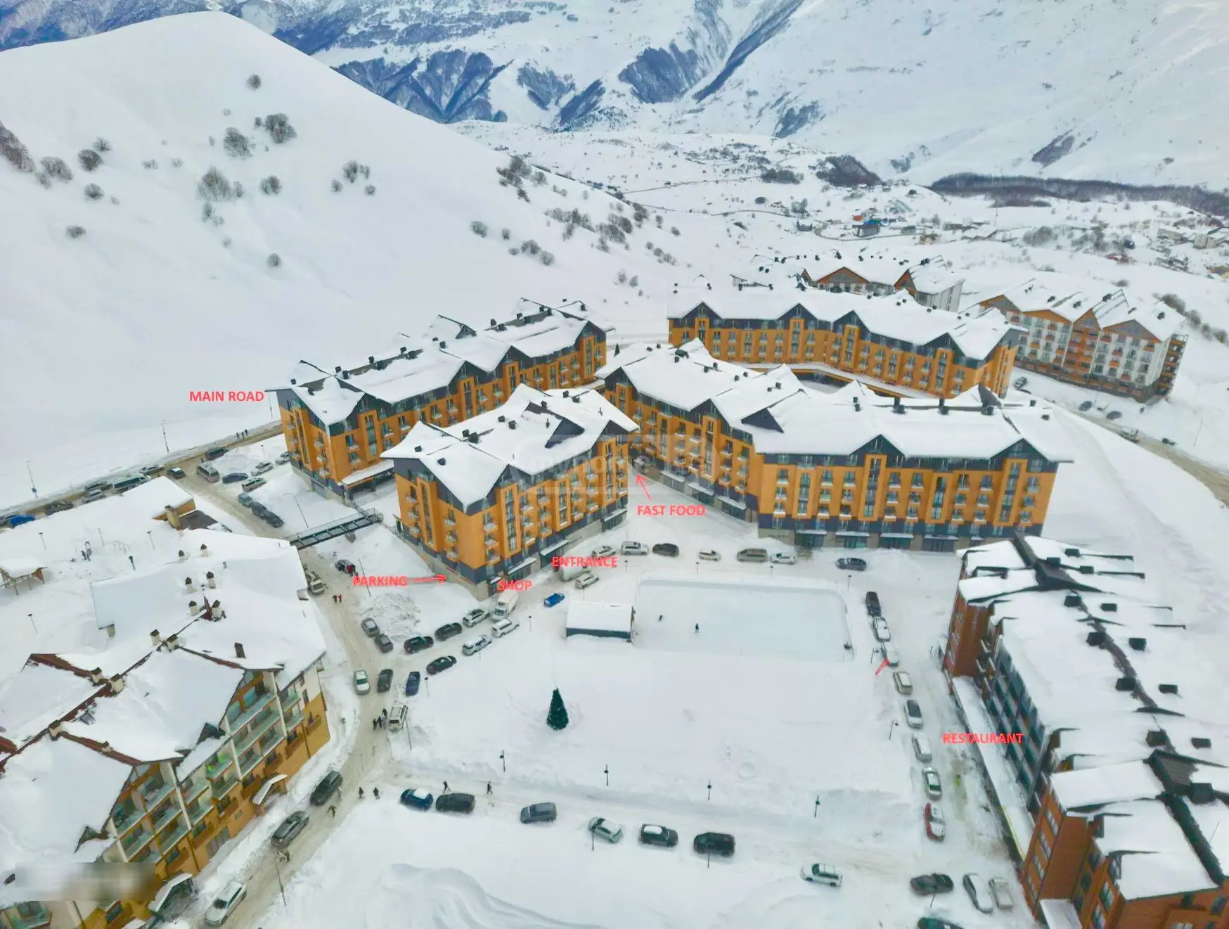 2 Room Apartment Daily Rent In Gudauri view 7