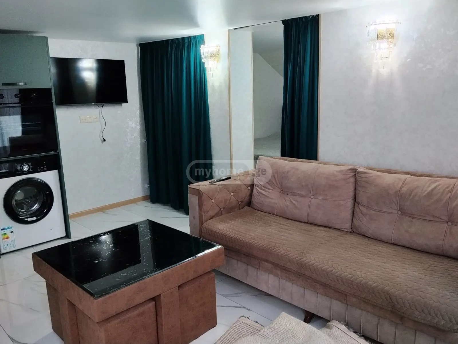 2 Room Apartment For Rent In Chaqvi, In Kobuleti Municipality view 3