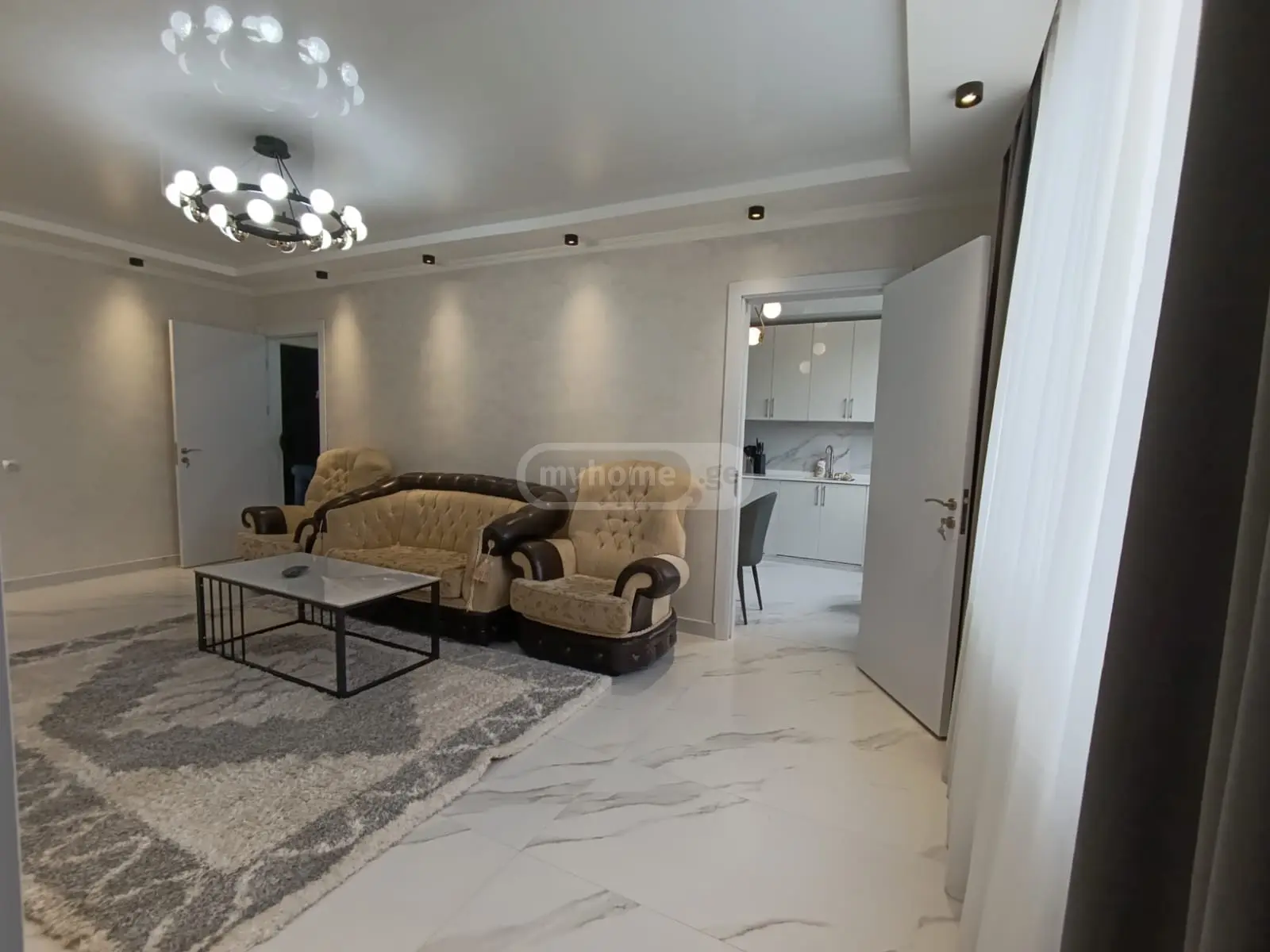 3 Room Apartment For Rent In Chaqvi, In Kobuleti Municipality view 2