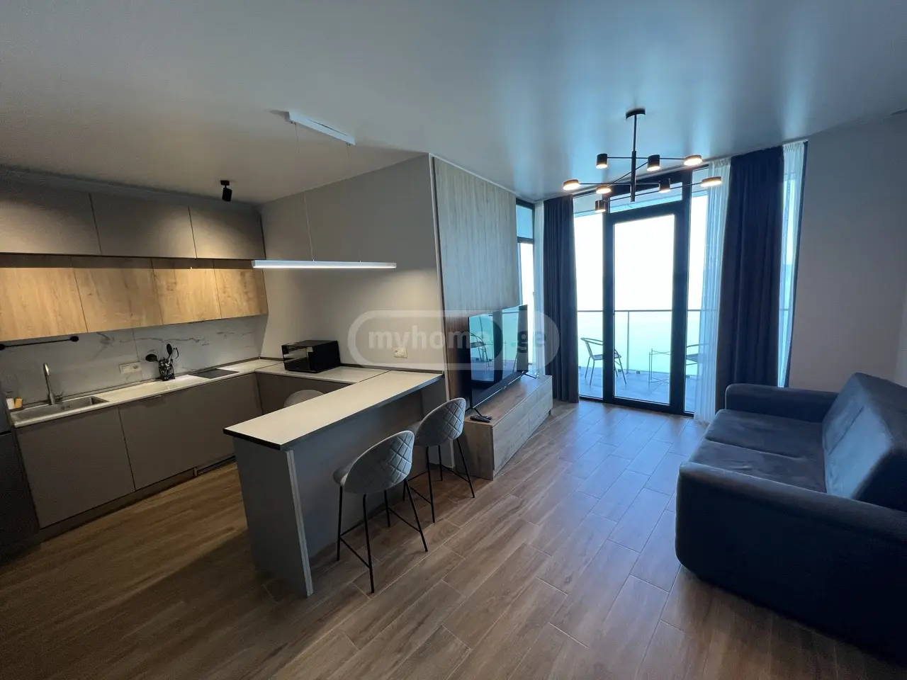 2 Room Apartment For Rent In Chaqvi, In Kobuleti Municipality view 1