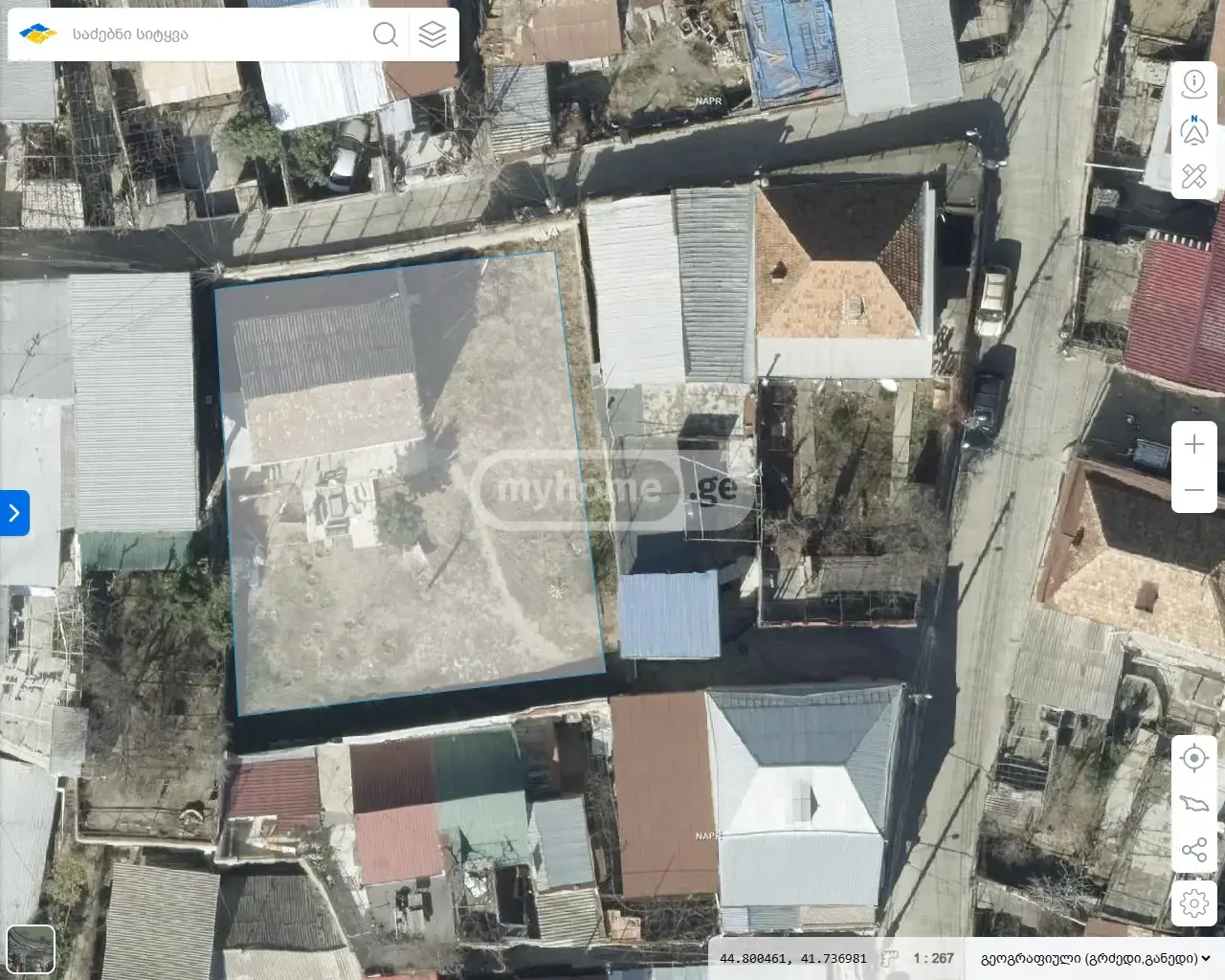 Non-Agricultural Plot For Sale In Nadzaladevi view 1
