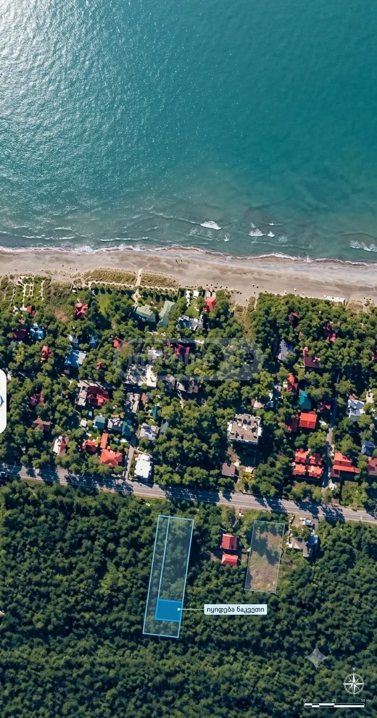 Non-Agricultural Plot For Sale In Grigoleti, In Lanchkhuti Municipality view 1