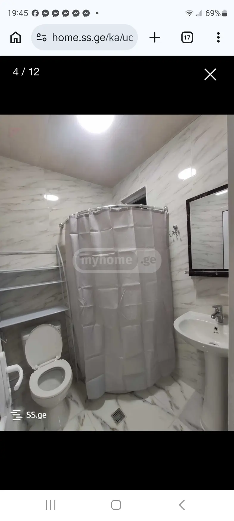 1 Room Apartment For Rent In Mtskheta view 4