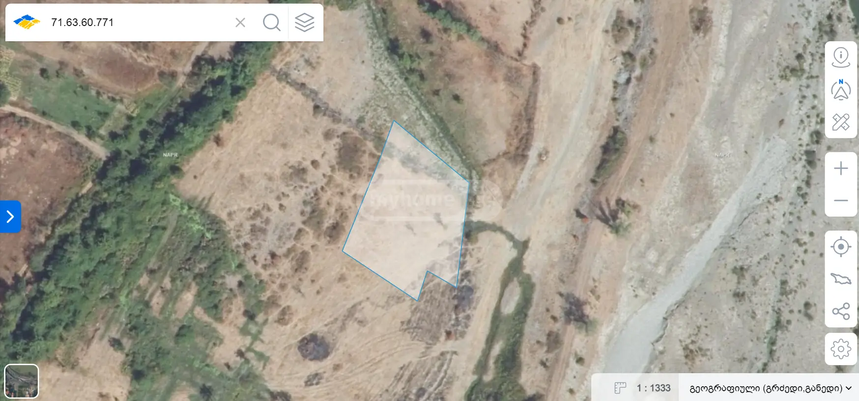 Agricultural Plot For Sale In Aragvispiri, In Dusheti Municipality view 2