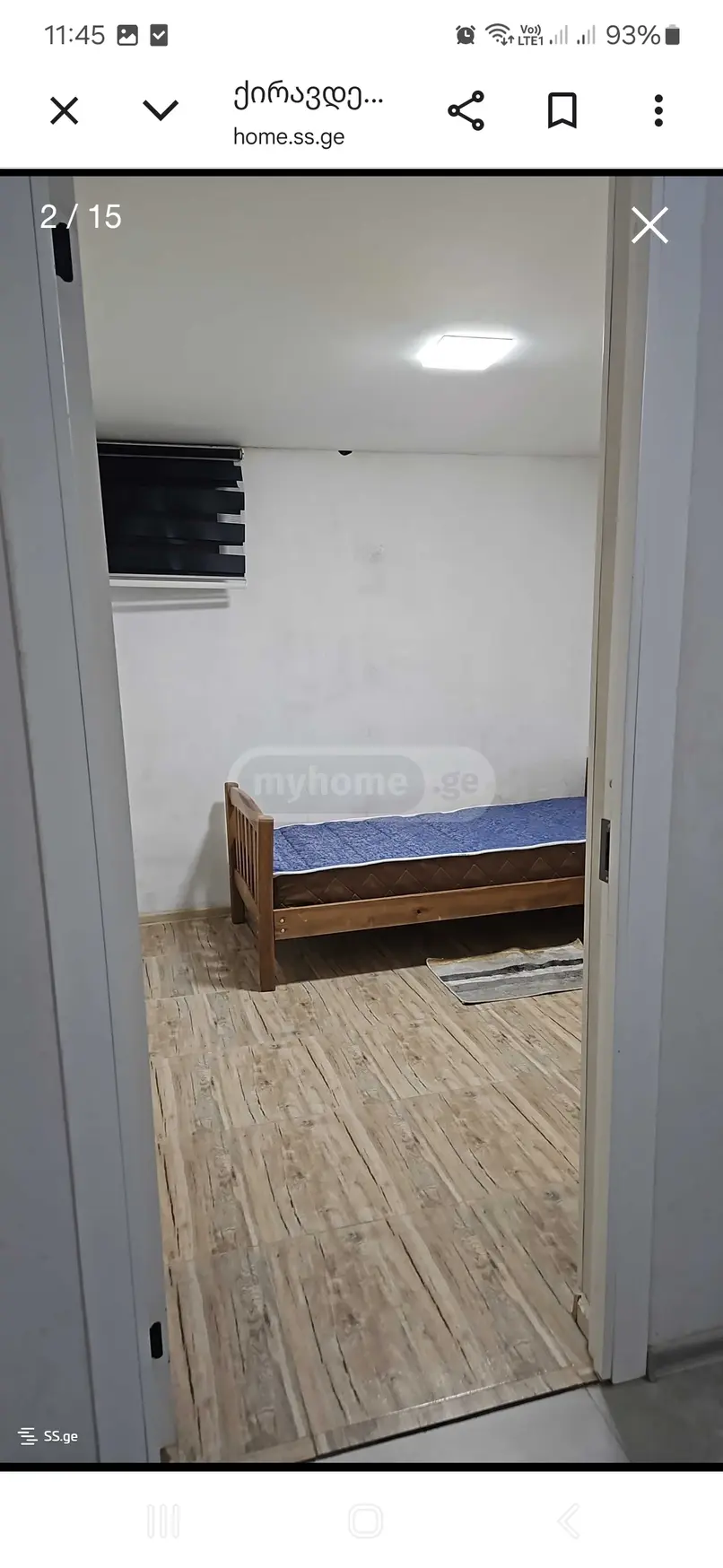 2 Room Private House For Rent In Saburtalo view 13