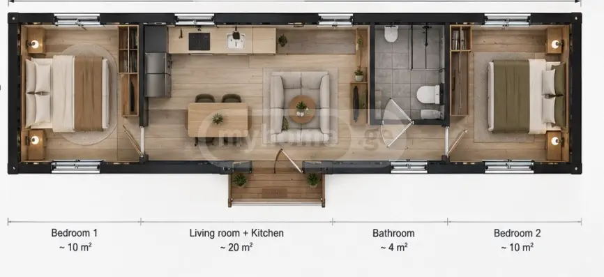 3 Room Country House For Sale view 6