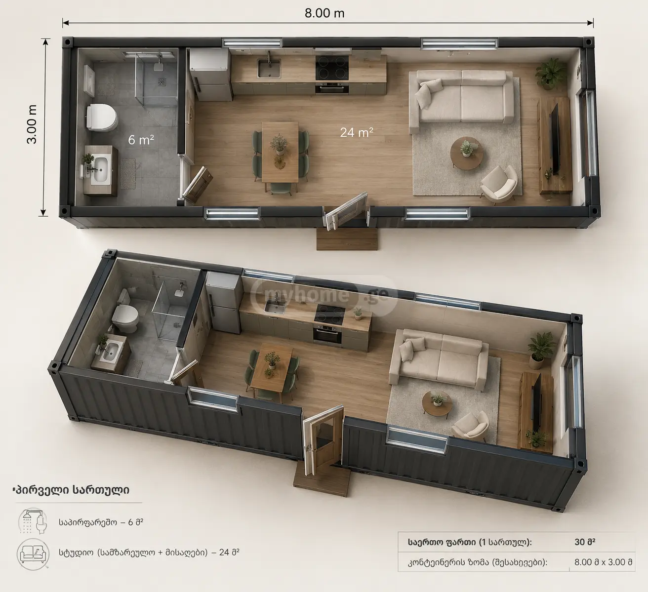 3 Room Country House For Sale view 3