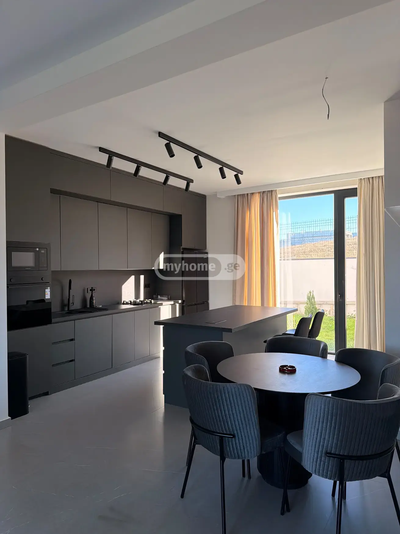 6 Room Private House For Rent In Nutsubidze Plateau view 2