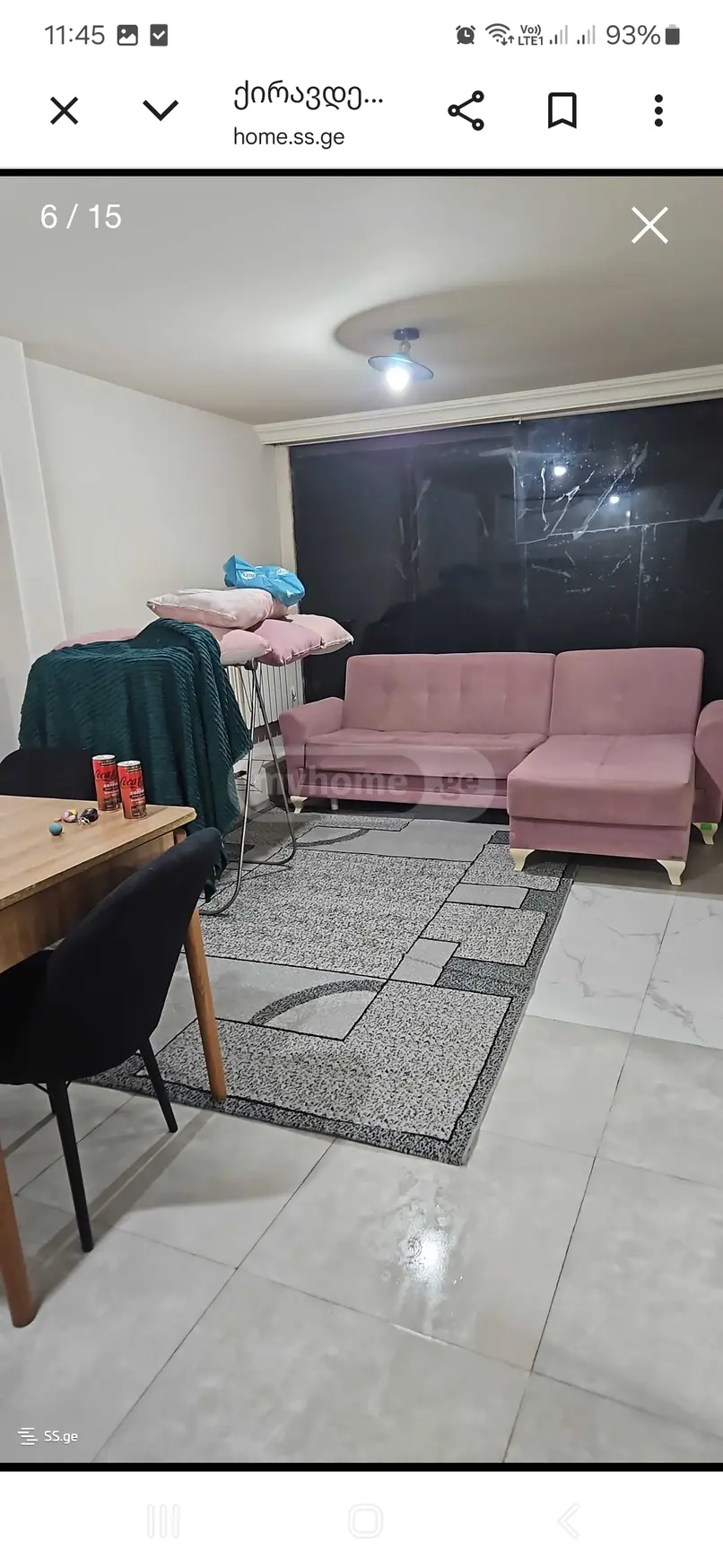 2 Room Private House For Rent In Saburtalo view 9