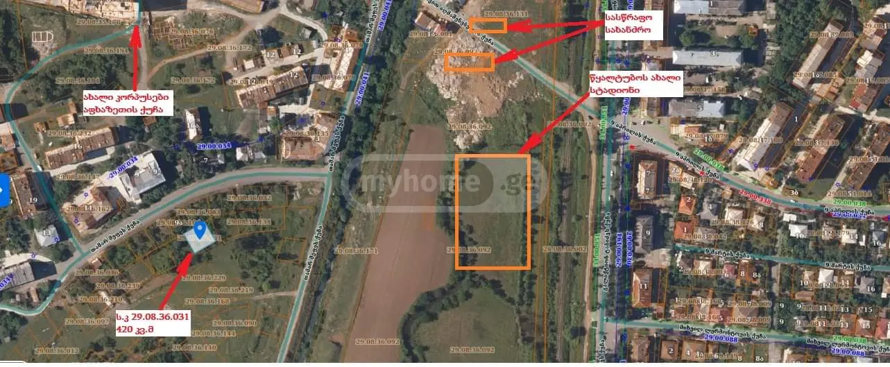Non-Agricultural Plot For Sale In Tskaltubo view 1