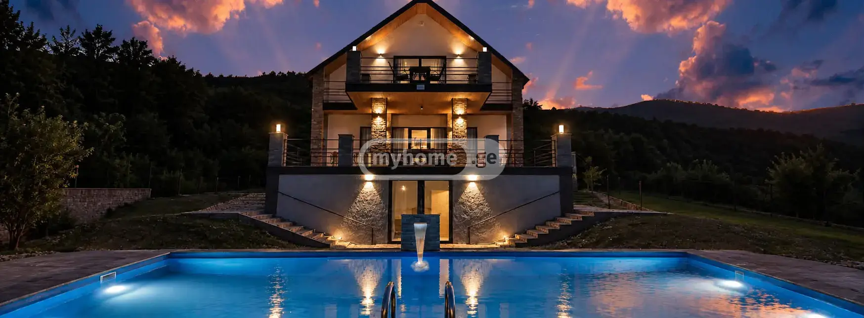 6 Room Private House For Rent In Saguramo, In Mtskheta Municipality view 1
