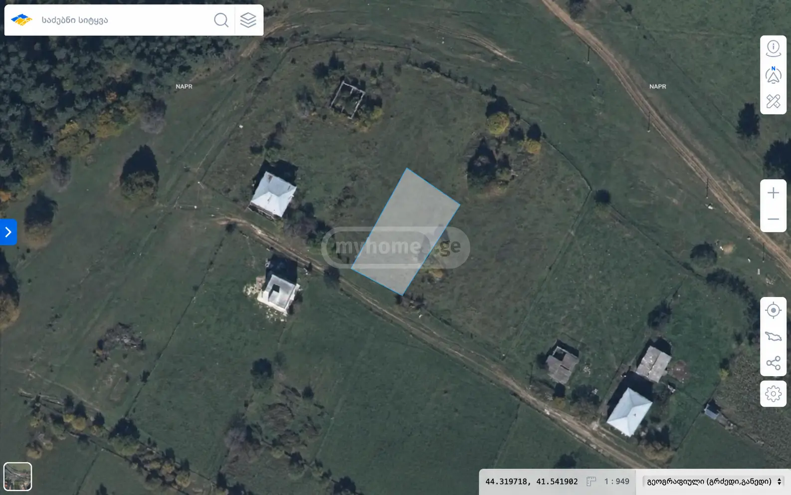 Agricultural Plot For Sale In Tetritskaro view 1