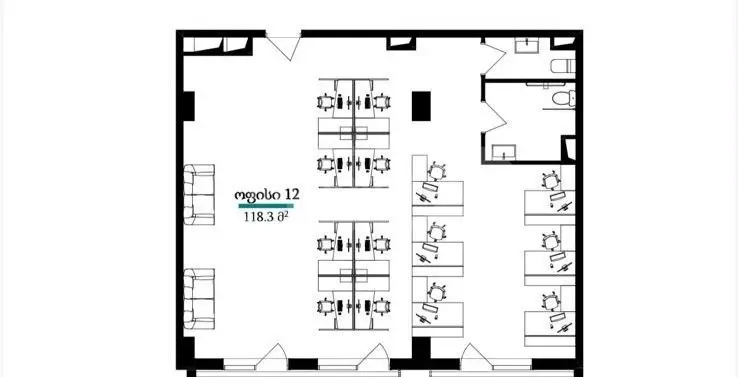 Office Commercial Area For Sale In Digomi view 13