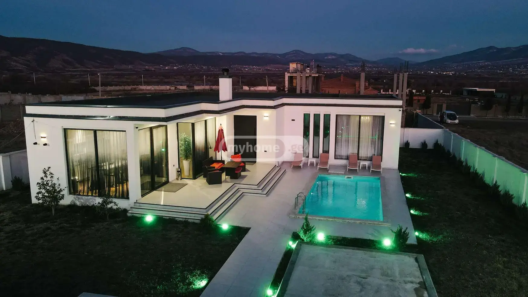 4 Room Private House Daily Rent In Saguramo, In Mtskheta Municipality view 1