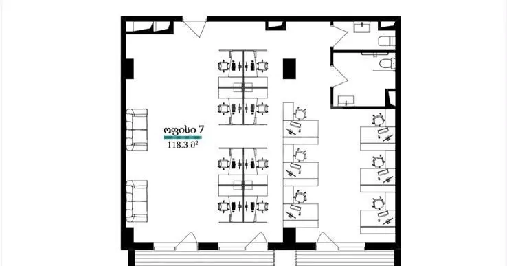 Office Commercial Area For Sale In Digomi view 8