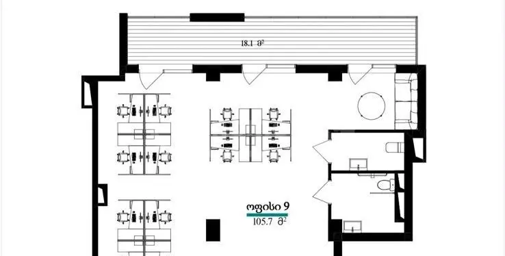 Office Commercial Area For Sale In Digomi view 10
