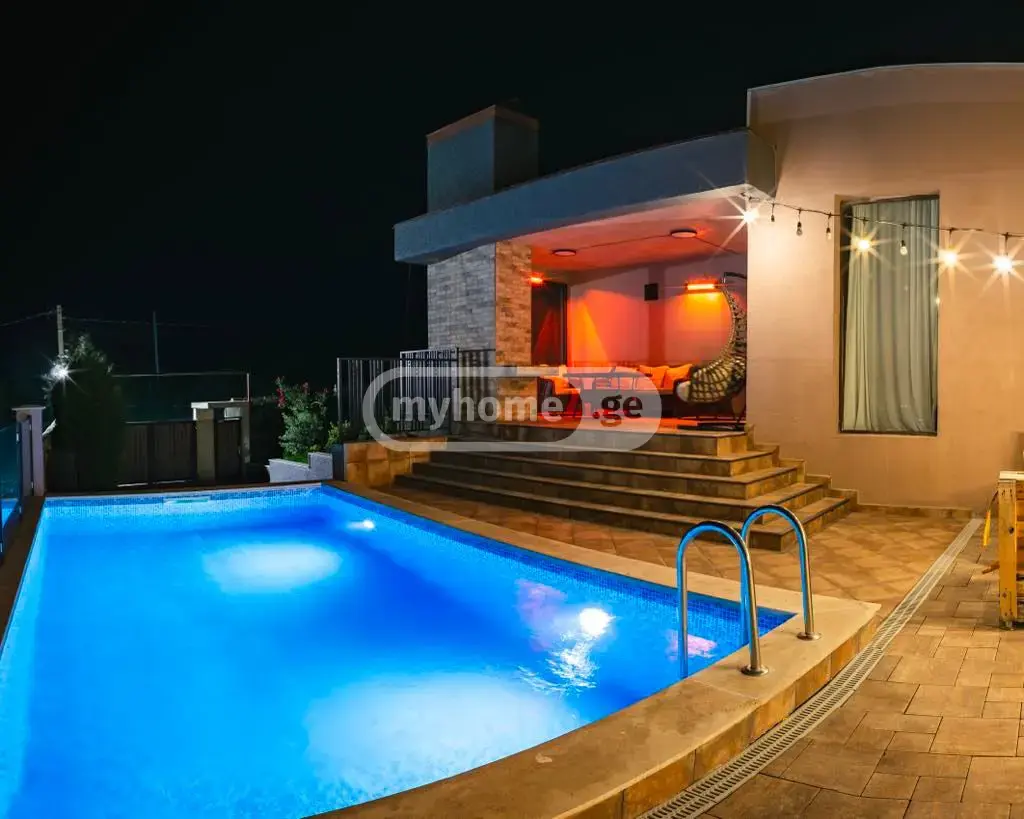 5 Room Private House Daily Rent In Saguramo, In Mtskheta Municipality view 1