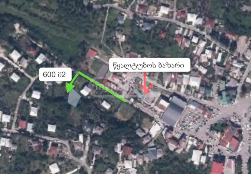 იყიდება Investment / For Construction Plot In Tskaltuboში view 1