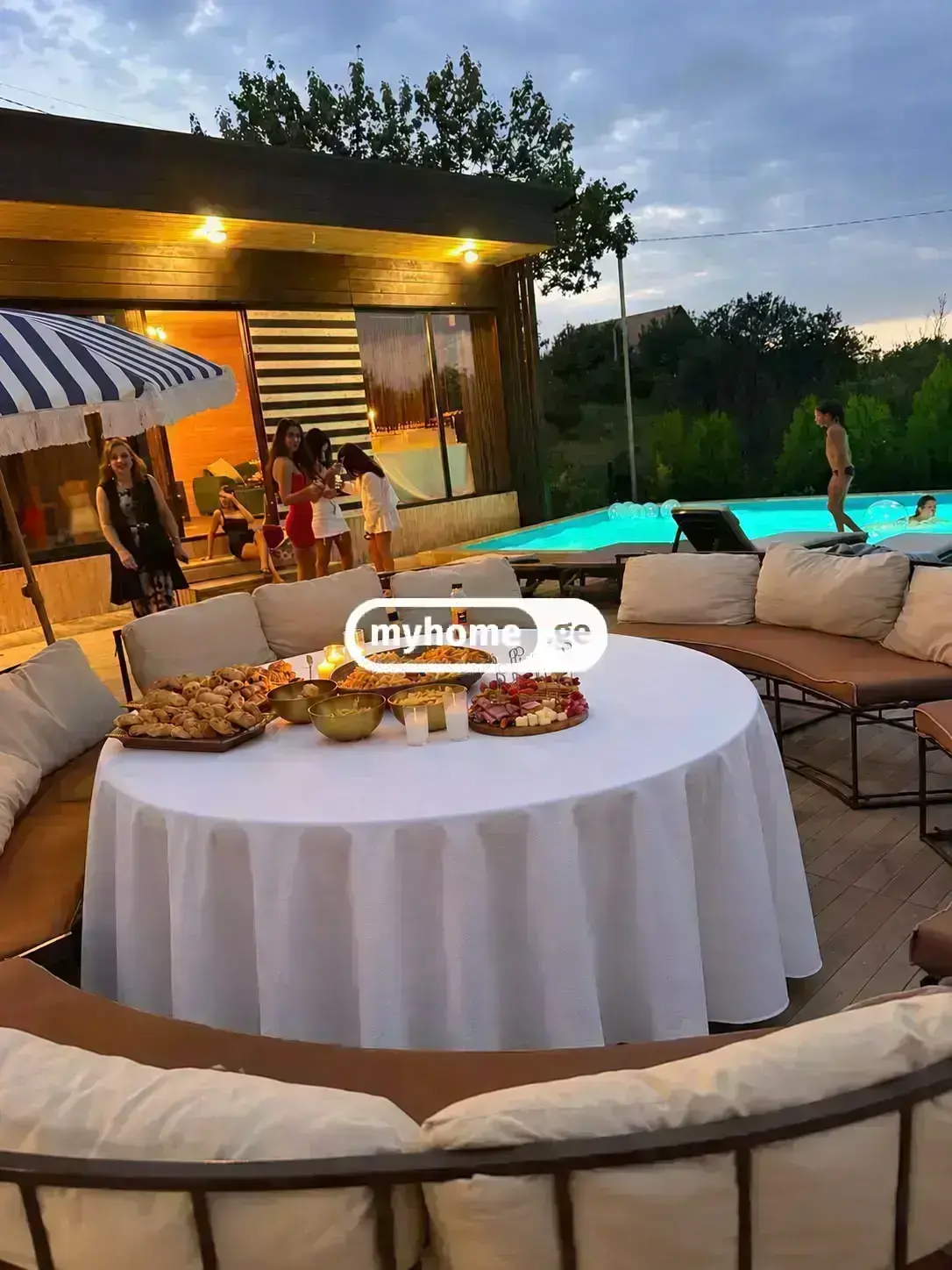 6 Room Private House Daily Rent In Saguramo, In Mtskheta Municipality view 3