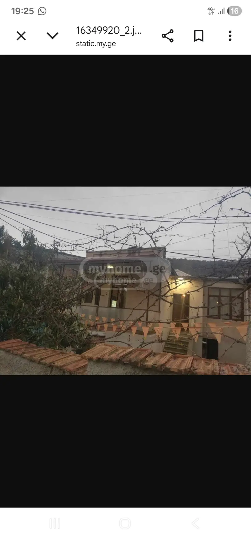 4 Room Private House For Rent In Sololaki view 15