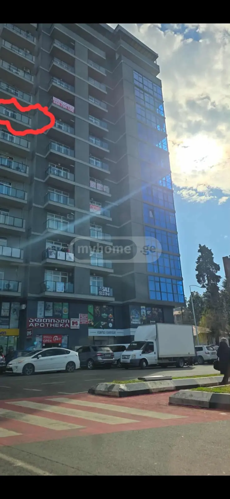 3 Room Apartment For Rent In Makhinjauri, In Batumi view 14