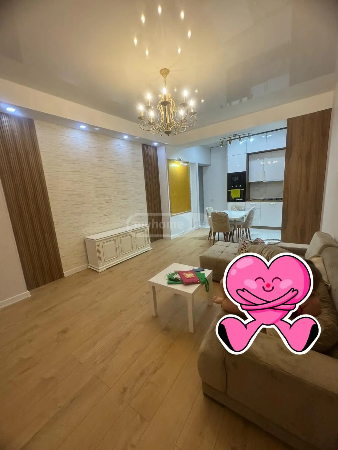 3 Room Apartment For Rent In Didube view 1