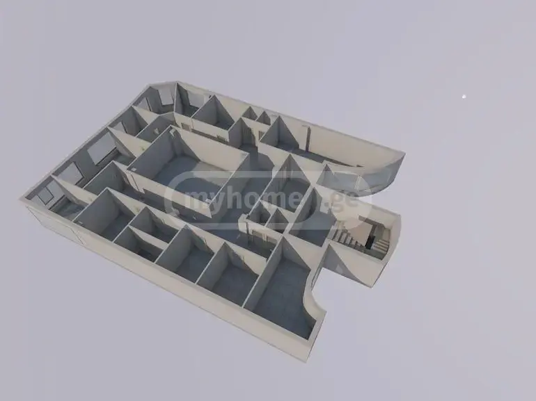 Office Commercial Area For Rent In Vake view 2