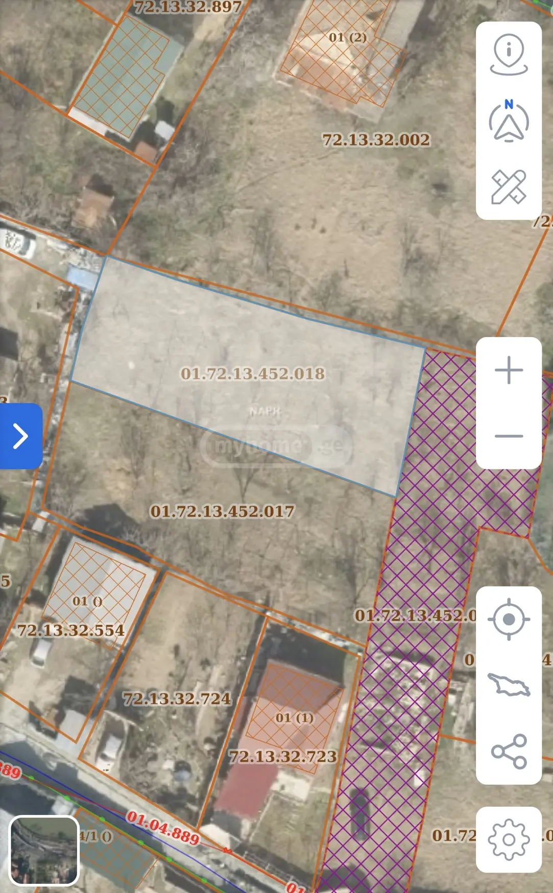 Agricultural Plot For Sale In Gldani view 1