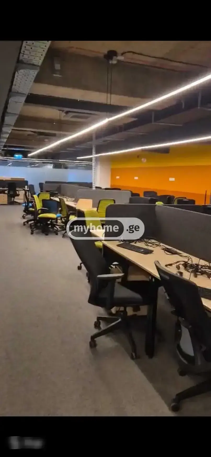 Office Commercial Area For Rent In Vake view 1
