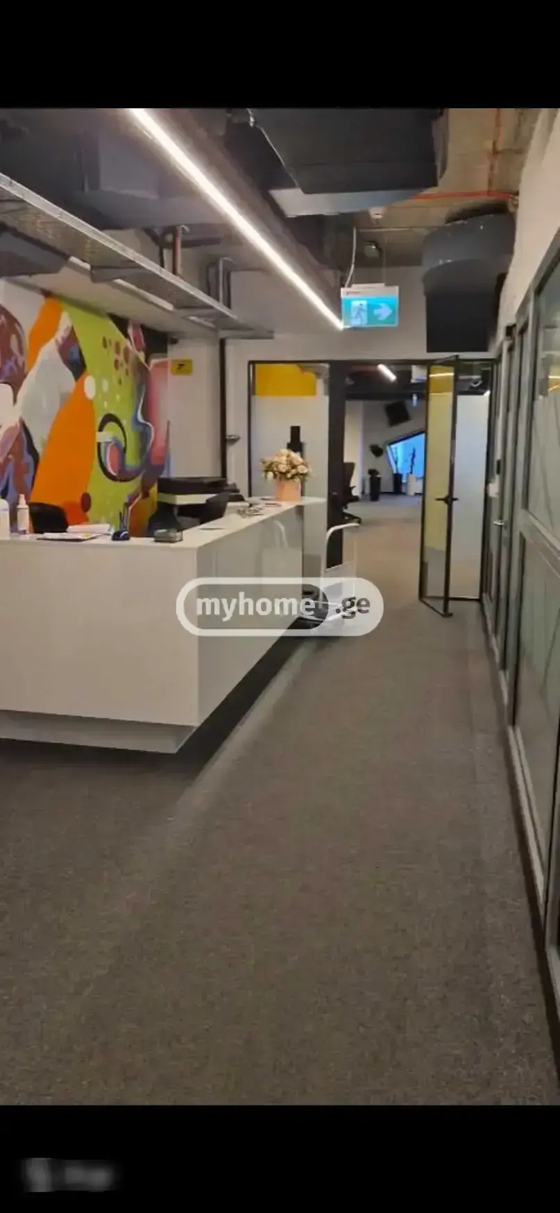 Office Commercial Area For Rent In Vake view 2