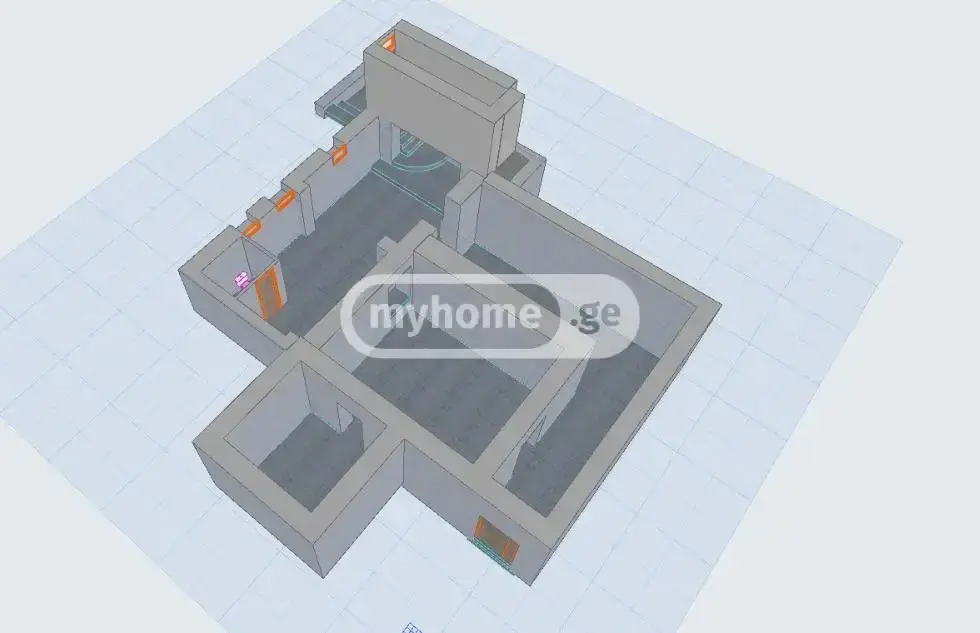 Part Basement Commercial Area For Rent In Didube view 11